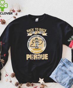 Back to back 2023 2024 Purdue Boilermakers men’s basketball Big Ten Champions logo shirt