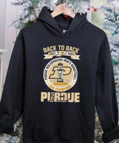 Back to back 2023 2024 Purdue Boilermakers men’s basketball Big Ten Champions logo shirt
