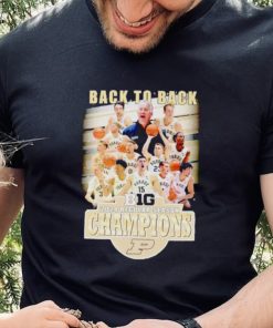Back to back B1G 2024 regular season Champions Purdue Boilermakers shirt