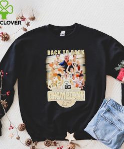 Back to back B1G 2024 regular season Champions Purdue Boilermakers shirt