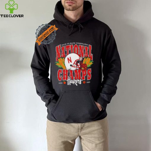 Back to back undefeated national champs 1994 1995 Nebraska Huskers shirt