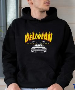 Back to the Future Delorean Outatime Back to Flames shirt