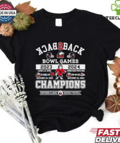Back2back 2023 24 Bowl Games Champions Northern Illinois Huskies Football shirt