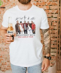 Backstreet Boy DNA World Tour BSB Band Shirt