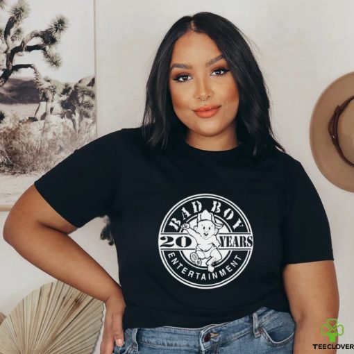 Bad Boy Entertainment 20 years logo shirt