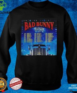 Bad Bunny El Ultimo Tour Del Mundo 2022 shirts