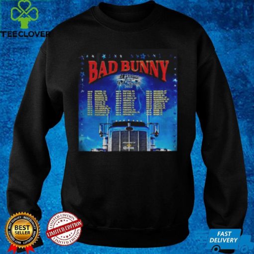 Bad Bunny El Ultimo Tour Del Mundo 2022 shirts