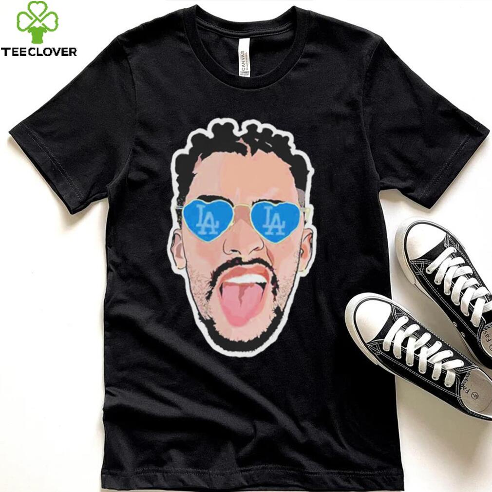 Bad Bunny LA Dodgers T Shirt Bad Bunny LA Dodgers T Shirt