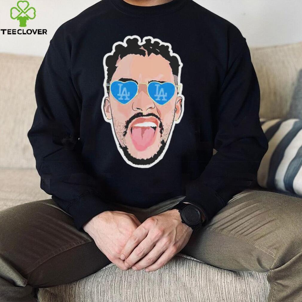Bad Bunny LA Dodgers T Shirt Bad Bunny LA Dodgers T Shirt