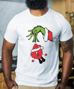 Bad Bunny Ornament Grinch Hand Shirt