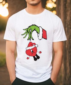 Bad Bunny Ornament Grinch Hand Shirt