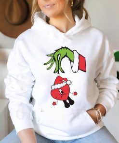 Bad Bunny Ornament Grinch Hand Shirt