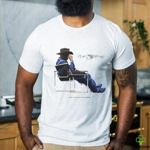 Bad Bunny Sitting Cowboy Shirt