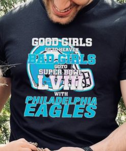 Bad Girls Go To Super Bowl LVIII With Eagles Shirt