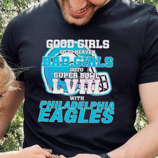 Bad Girls Go To Super Bowl LVIII With Eagles Shirt