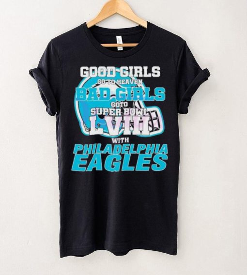 Bad Girls Go To Super Bowl LVIII With Eagles Shirt