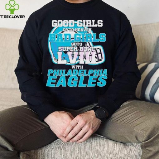 Bad Girls Go To Super Bowl LVIII With Eagles Shirt