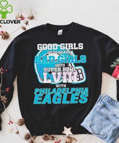 Bad Girls Go To Super Bowl LVIII With Eagles Shirt