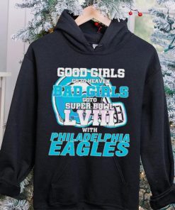 Bad Girls Go To Super Bowl LVIII With Eagles Shirt