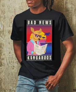 Bad News Kangaroo Bnk Retro shirt