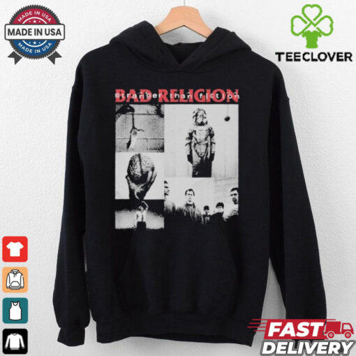 Bad Religion Stranger Than Fiction Collage Track List T shirt