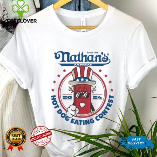 Badlands Booker Wearing 2024 Hot Dog Eating Contest Shirt