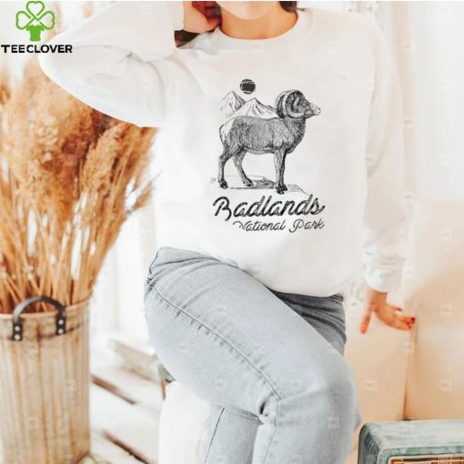 Badlands National Park Bighorn Illustration shirt