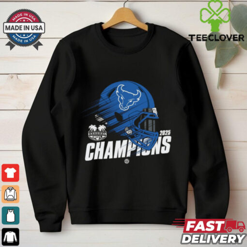 Bahamas Bowl Buffalo Bulls Champions Helmet 2025 Shirt