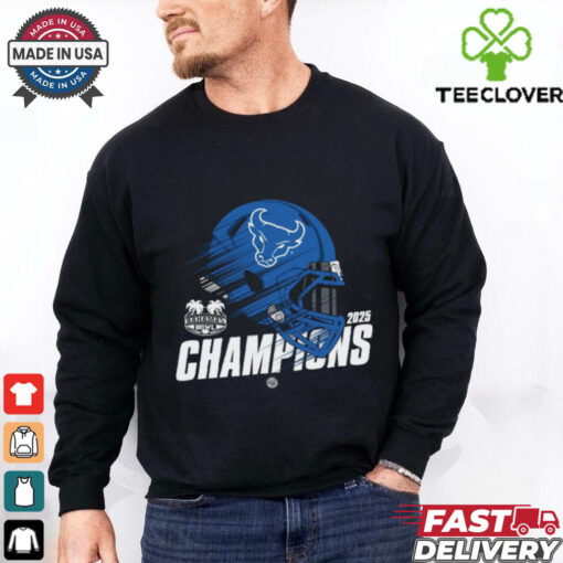 Bahamas Bowl Buffalo Bulls Champions Helmet 2025 Shirt