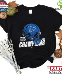 Bahamas Bowl Buffalo Bulls Champions Helmet 2025 Shirt
