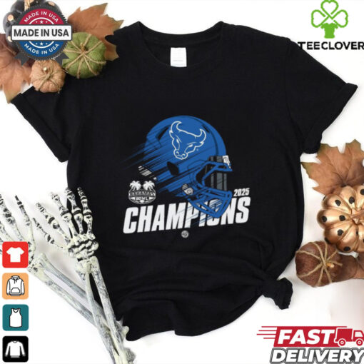 Bahamas Bowl Buffalo Bulls Champions Helmet 2025 Shirt