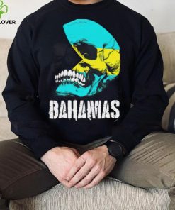 Bahamas flag skull Bahamian Pride shirt