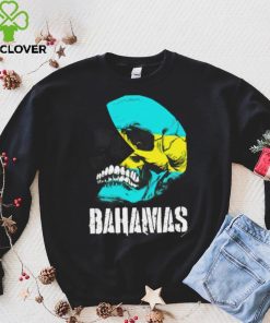 Bahamas flag skull Bahamian Pride shirt