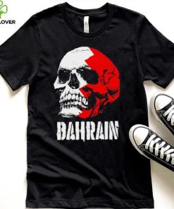 Bahrain flag skull Bahraini Pride shirt