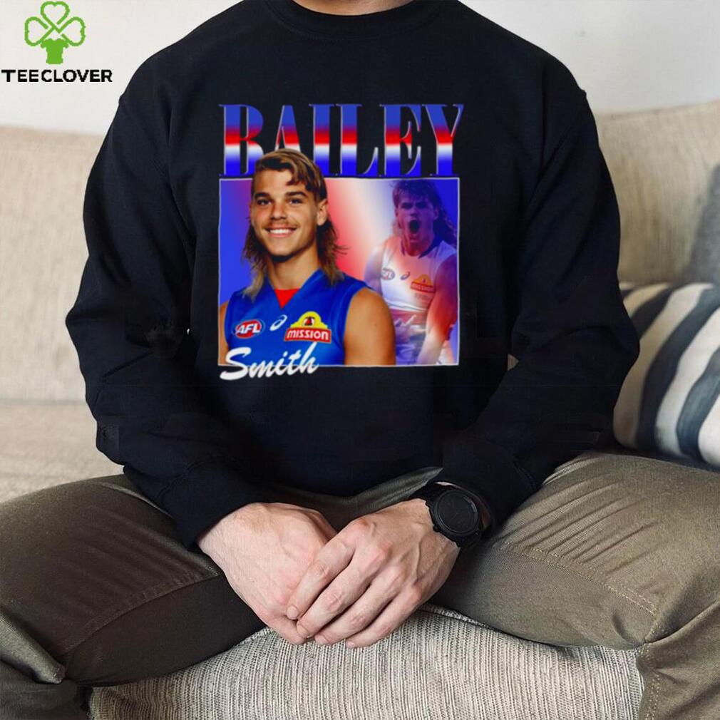 Bailey Smith Western Bulldogs Portrait shirt Bailey Smith Western Bulldogs Portrait shirt