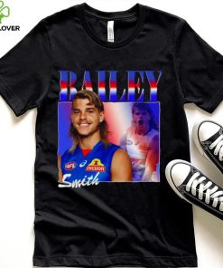 Bailey Smith Western Bulldogs Portrait shirt 2 Bailey Smith Western Bulldogs Portrait shirt
