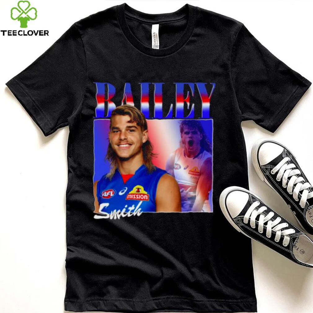 Bailey Smith Western Bulldogs Portrait shirt Bailey Smith Western Bulldogs Portrait shirt