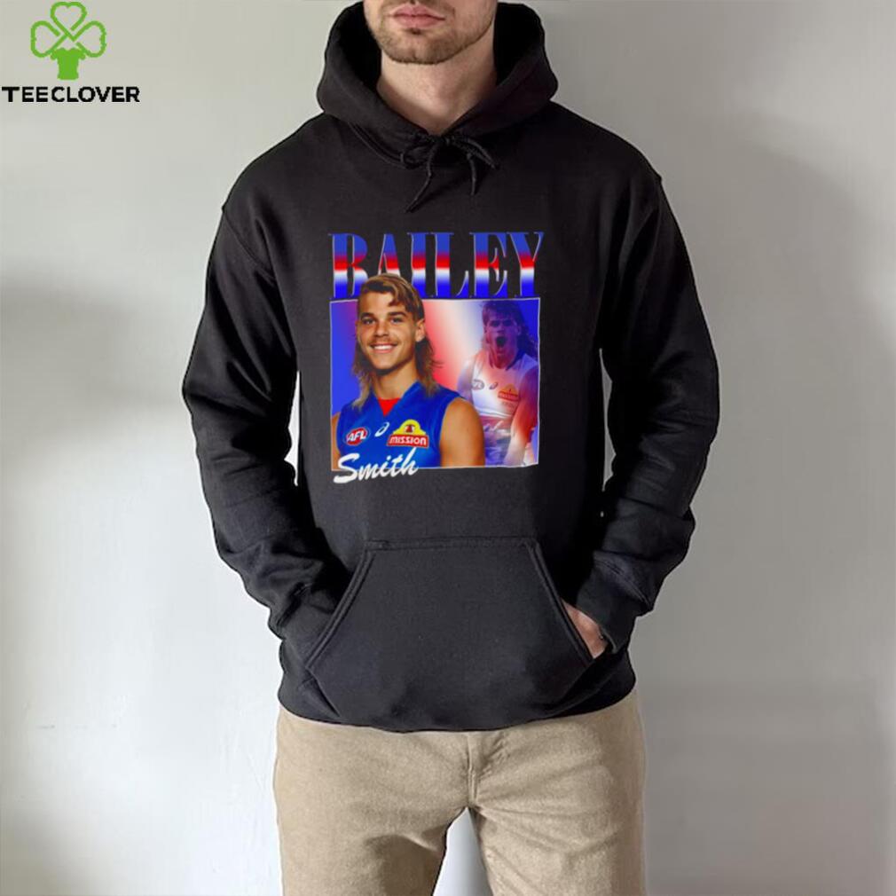 Bailey Smith Western Bulldogs Portrait shirt Bailey Smith Western Bulldogs Portrait shirt