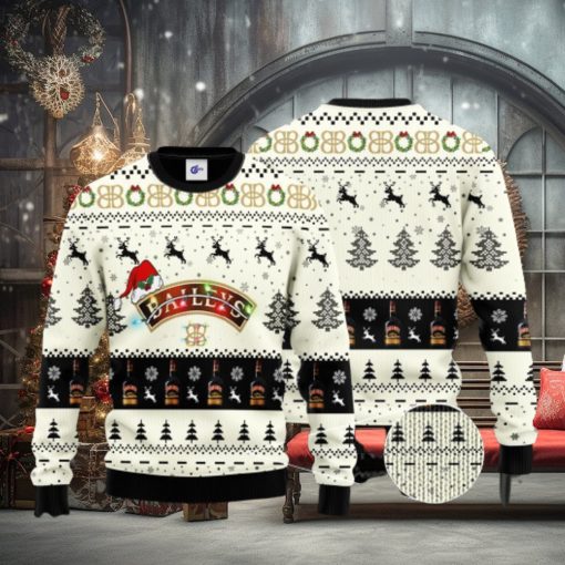Baileys Santa Hat Christmas Ugly Christmas Sweater 3D Gift For Men And Women