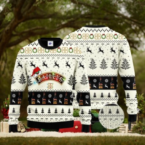 Baileys Santa Hat Christmas Ugly Christmas Sweater 3D Gift For Men And Women