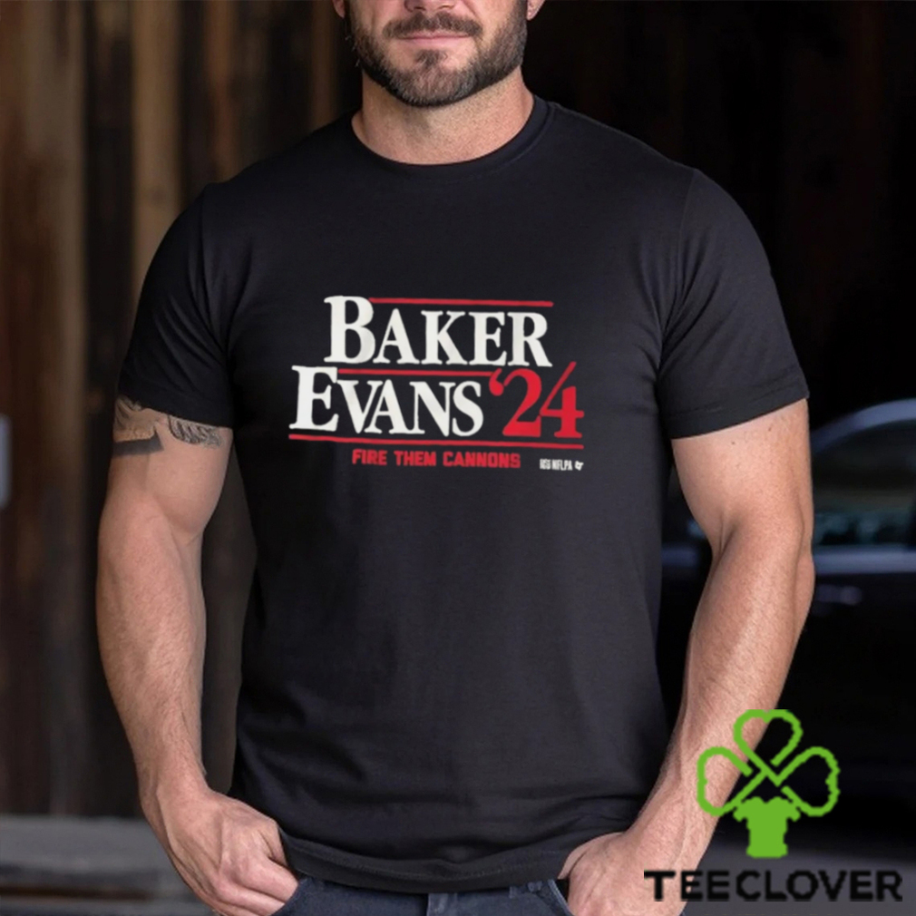 Baker Evans 2024 Fire Them Cannons T Shirt Baker Evans 2024 Fire Them Cannons T Shirt