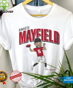Baker Mayfield Tampa Bay Cartoon caricature 2024 shirt