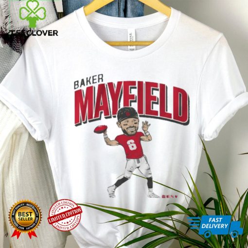 Baker Mayfield Tampa Bay Cartoon caricature 2024 shirt