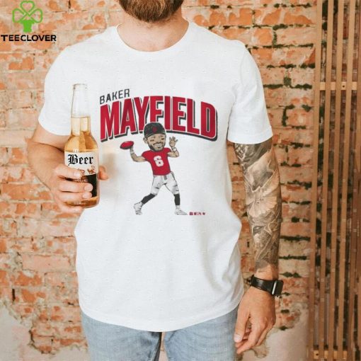 Baker Mayfield Tampa Bay Cartoon caricature 2024 shirt