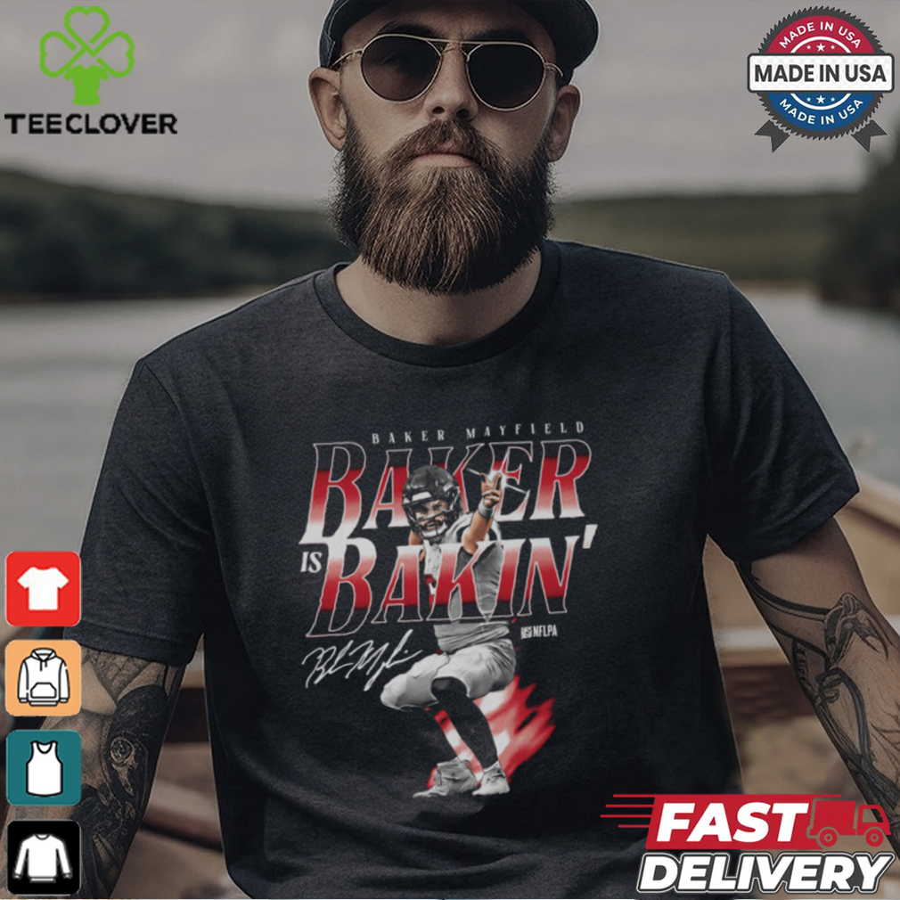 Baker Mayfield Tampa Bay Pose Shirt Baker Mayfield Tampa Bay Pose Shirt