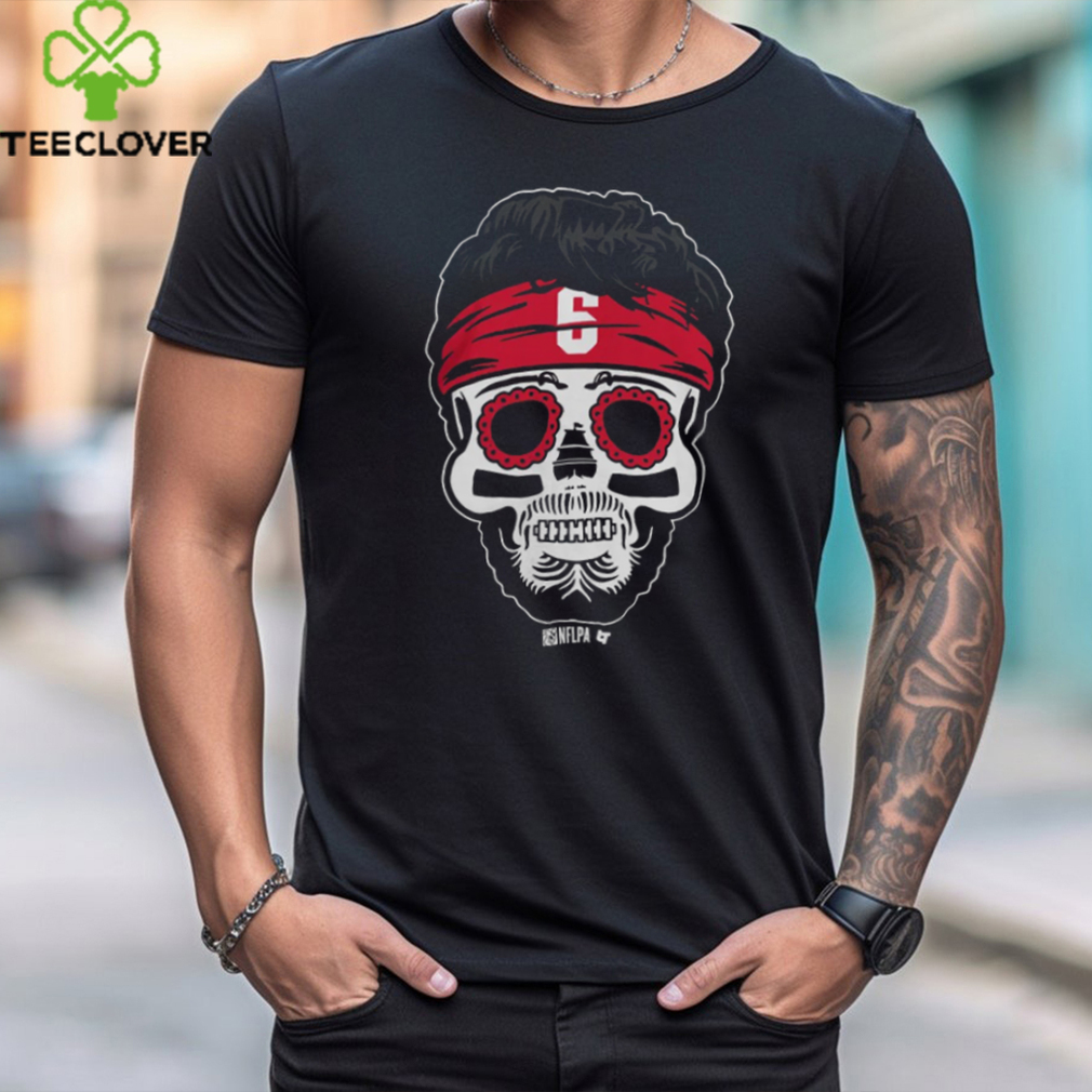 Baker Mayfield Tampa Bay Sugar Skull 2024 Tee shirt Baker Mayfield Tampa Bay Sugar Skull 2024 Tee shirt