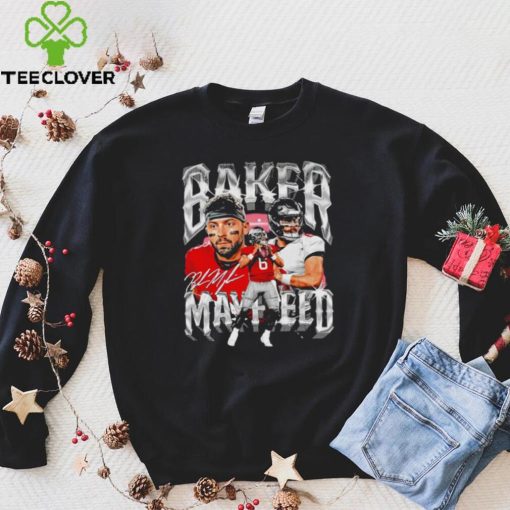 Baker Mayfield number 6 Tampa Bay Buccaneers football player signature vintage hoodie, sweater, longsleeve, shirt v-neck, t-shirt