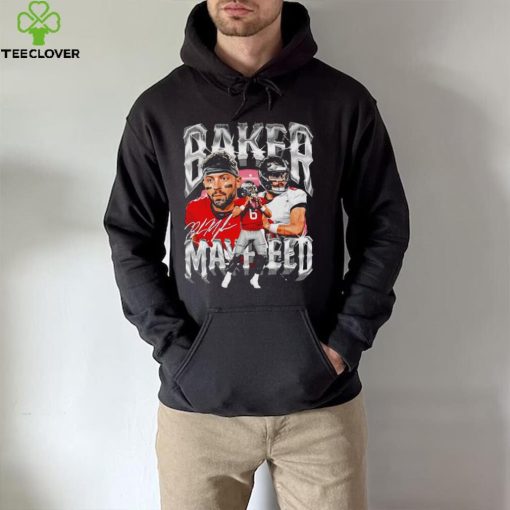 Baker Mayfield number 6 Tampa Bay Buccaneers football player signature vintage hoodie, sweater, longsleeve, shirt v-neck, t-shirt