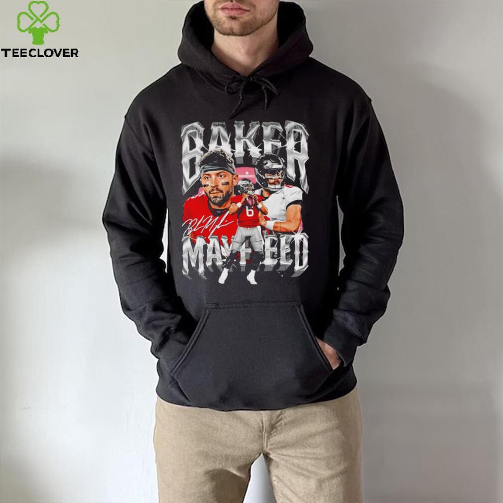 Baker Mayfield number 6 Tampa Bay Buccaneers football player signature vintage shirt Baker Mayfield number 6 Tampa Bay Buccaneers football player signature vintage shirt