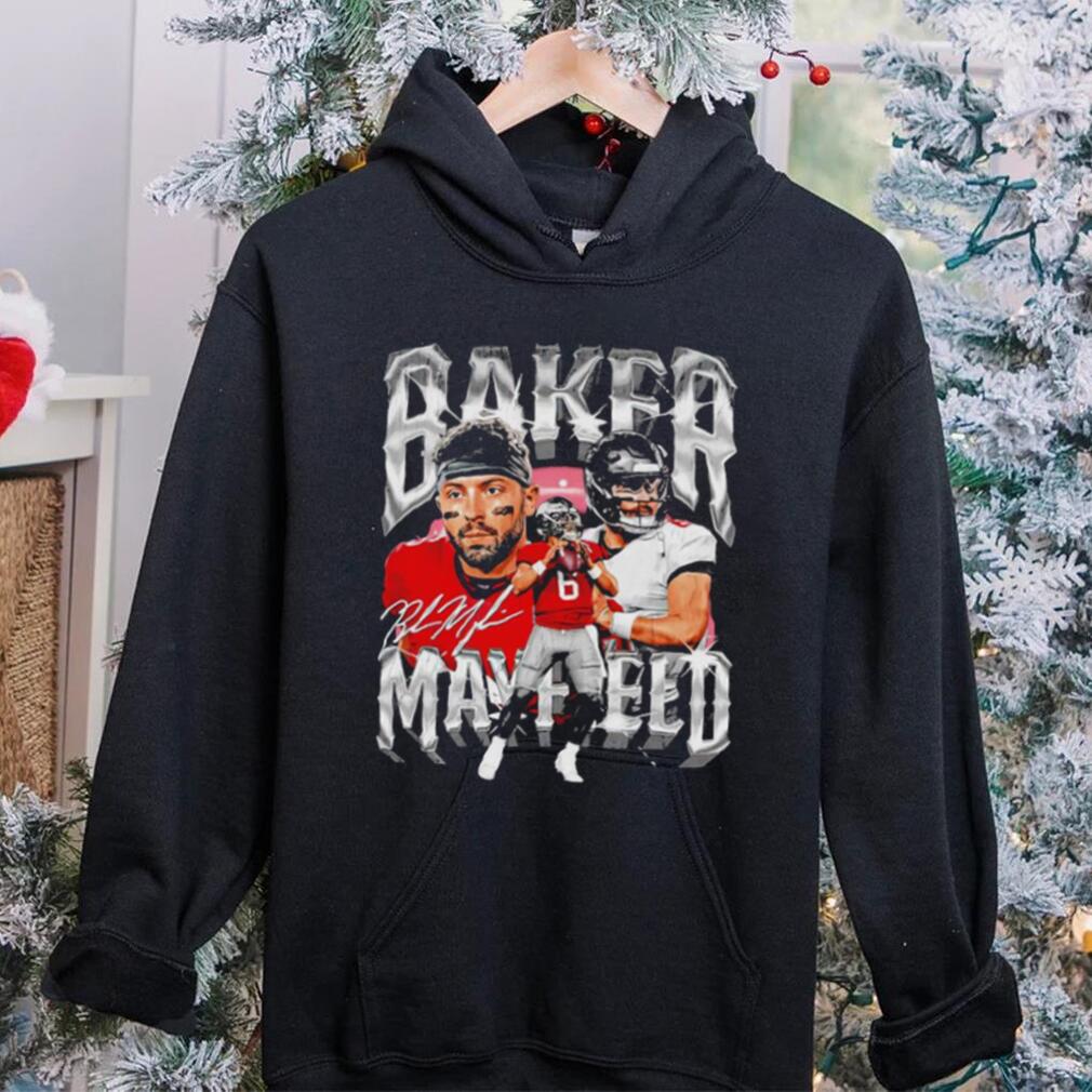 Baker Mayfield number 6 Tampa Bay Buccaneers football player signature vintage shirt Baker Mayfield number 6 Tampa Bay Buccaneers football player signature vintage shirt